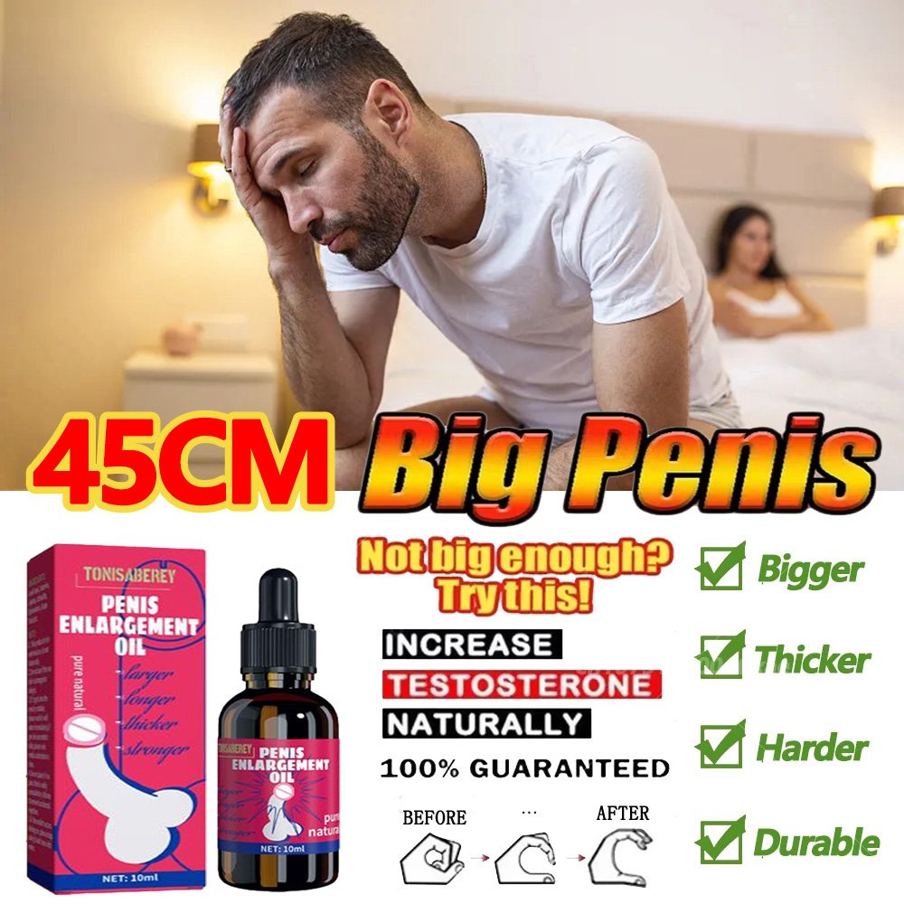 Permanent Penis Growth Thickening Oil Enlarge For Men
