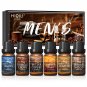 Mens Fragrance Oils Set, Essential Oils for Aromatherapy