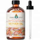 118ML/4 Fl.Oz. Essential Oils, Premium Vetiver Plant Oil