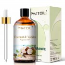 100ml Coconut Vanilla Fragrance Oils Peach Cucumber Melon Sweet Orange