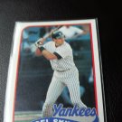 1989 Topps Joel Skinner #536 New York Yankees
