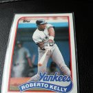1989 Topps Roberto Kelly #691 Baseball Card New York Yankees R Kelly