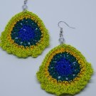 Pretty Peacock Earrings J1102