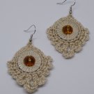 Lacy Crochet Earrings J1104