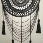 Black Crochet Dream Catcher