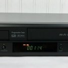 JVC HR-XVC18 VCR/DVD Combo Player VHS Recorder-Serviced-Excellent Condition!