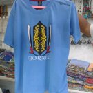 Kalimantan Shirt Blue Cotton Ethnic New Original