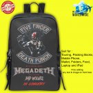 FIVE FINGER DEATH PUNCH, MEGADETH, BAD WOLVES TOUR Concert Album Backpack Bags