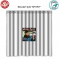 JAMES TAYLOR, BONNE RAITT COAST TO COAST CANADIAN TOUR Concert Album Shower Curtain