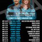 JAMES TAYLOR, BONNE RAITT COAST TO COAST CANADIAN TOUR 2020 Concert Album T-shirt S-5XL Kids Toddler