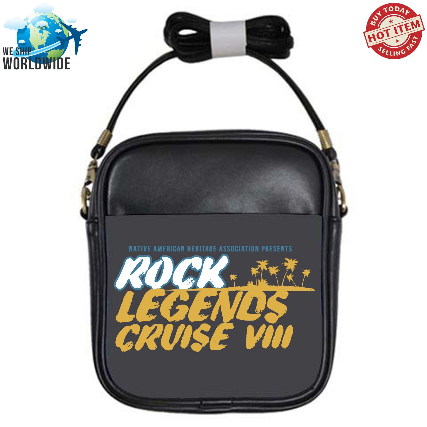 ROCK LEGENDS CRUISE VIII FESTIVAL Concert Album sling bags