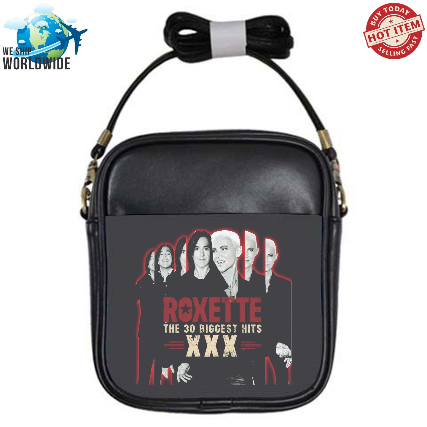 1 MARIE FREDRIKSSON - ROXETTE Concert Album sling bags