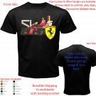 5 Scuderia Ferrari Mission Winnow Sebastian Vettel Charles Leclerc T-shirt S-5XL Kids Toddler