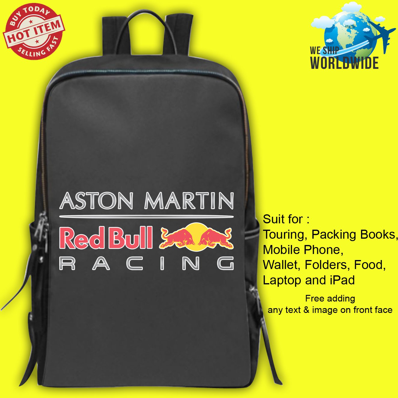 1 ASTON MARTIN RACING Backpack Bags