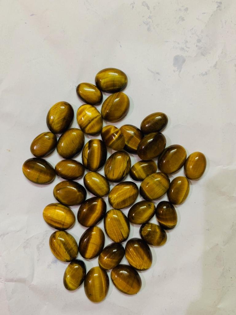 Natural Tiger Eye Oval Shape