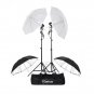 Photography Photo Studio 33"" Umbrellas Day Light Reflector Umbrella Lighting Kit