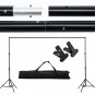 Adjustable10ft Photography Background Support Stand Photo Backdrop Crossbar Kit