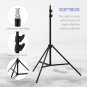 Adjustable10ft Photography Background Support Stand Photo Backdrop Crossbar Kit