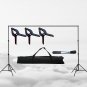 Adjustable10ft Photography Background Support Stand Photo Backdrop Crossbar Kit