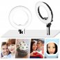 8""LED Dimmable 5500K Ring Light for Photography Makeup Phone Camera Selfie
