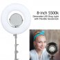 8""LED Dimmable 5500K Ring Light for Photography Makeup Phone Camera Selfie