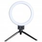 7"" LED Ring Light w/ Stand Kit 5500K Dimmable Lighting Makeup for Camera Phone