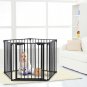 Easy Installa Safety Infant Baby Gate Extra Wide Steel Hearth Gate Tall Pet Door