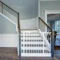 White Hot Baby Safety Gate Indoor Fence For Pet Toddler Child Walk Thru Wood NEW