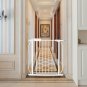 Easy Open EXTRA WIDE Pet Baby Babies Child Toddler Proof Metal Safety Gate White