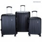 Set of 3 Luggage Set Travel Bag ABS Trolley Spinner Suitcase w/Lock 20"" 24"" 28""