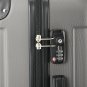 3Pcs Luggage Set PC+ABS Trolley Spinner 20""24""28"" Suitcase Hard Shell Dark Gray