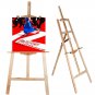 Portable Durable Artist Wood Easel Art Stand Drawing w/Board Paint Canvas Holder