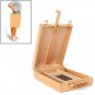 Artwork Wooden Artist's Painting & Drawing Table Top Desk Box Easel with Storage