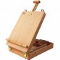 French Style Portable Sketch Box/Table Top/Display Wood Art Artist Painter Easel