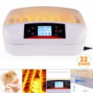 Automatic Digital 32 Eggs Incubator Chicken Hatcher Temperature Turning Control