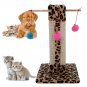 20"" Cat Condo Tree House Furniture Post Pet Play Activy Toy Scratch Tower Mat
