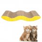 Shape Corrugated Paper Pet Cat Toy Cat Claw-grinding Plate 17.3 x 9.5 x 1.6""
