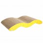 Shape Corrugated Paper Pet Cat Toy Cat Claw-grinding Plate 17.3 x 9.5 x 1.6""