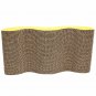 Shape Corrugated Paper Pet Cat Toy Cat Claw-grinding Plate 17.3 x 9.5 x 1.6""