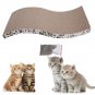 Pet Cat Scratching Corrugated Board Scratcher Bed Pad Toy with Catnip S
