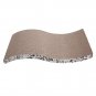Pet Cat Scratching Corrugated Board Scratcher Bed Pad Toy with Catnip S