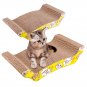 New Cute U Shape Corrugated Paper Pet Cat Toy Cat Claw-grinding Plate Furniture