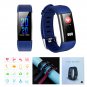 High Quality M200 Waterproof Smart Watch Health Tracker Sports Bracelet Blue