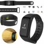 F1 Blood Pressure/Oxygen Heart Rate Monitor Smart Watch Bracelet Fitness Tracker