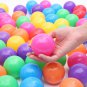 100pcs Colorful Plastic Ball Pit Balls Crush Proof Ocean Ball Toy Games for Kids