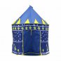 Protable Folding Blue Play Tent Childrens Kids Castle Cubby Play House