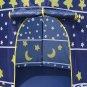 Protable Folding Blue Play Tent Childrens Kids Castle Cubby Play House
