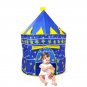 Protable Folding Blue Play Tent Childrens Kids Castle Cubby Play House