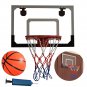 Mini Hoop Backboard Net Set with Basketball Indoor Outdoor Game Toy Kids Gift