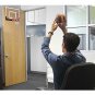 Mini Hoop Backboard Net Set with Basketball Indoor Outdoor Game Toy Kids Gift